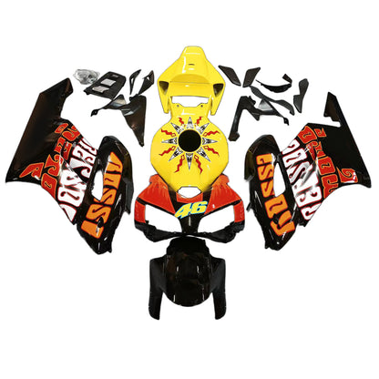 Carene 2004-2005 Honda CBR 1000 RR Nero Giallo Valentino Rossi Generico