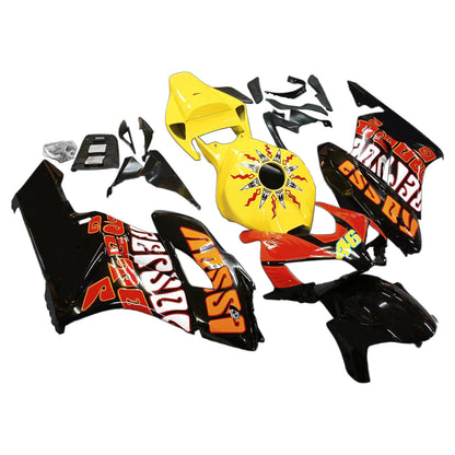 Carene 2004-2005 Honda CBR 1000 RR Nero Giallo Valentino Rossi Racing Generico