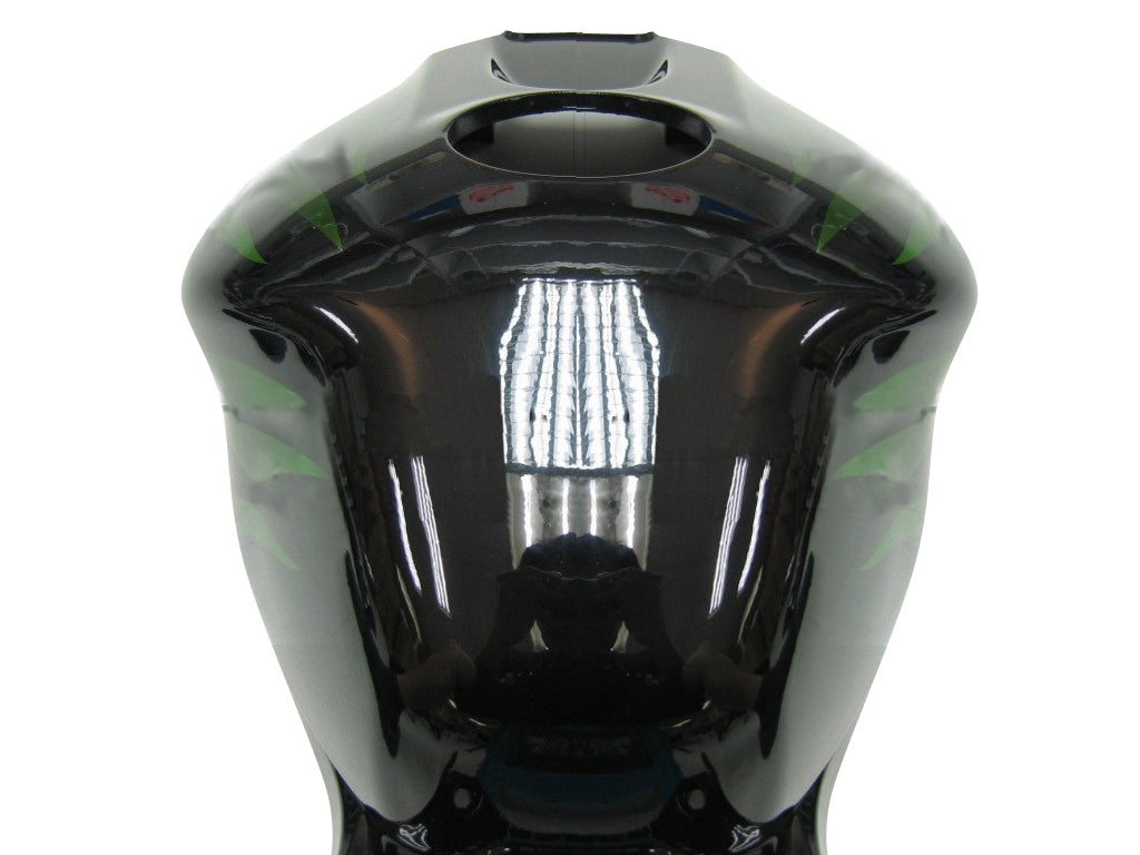 Carene 2004-2005 Honda CBR 1000 RR Black & Green Flame Racing Generico
