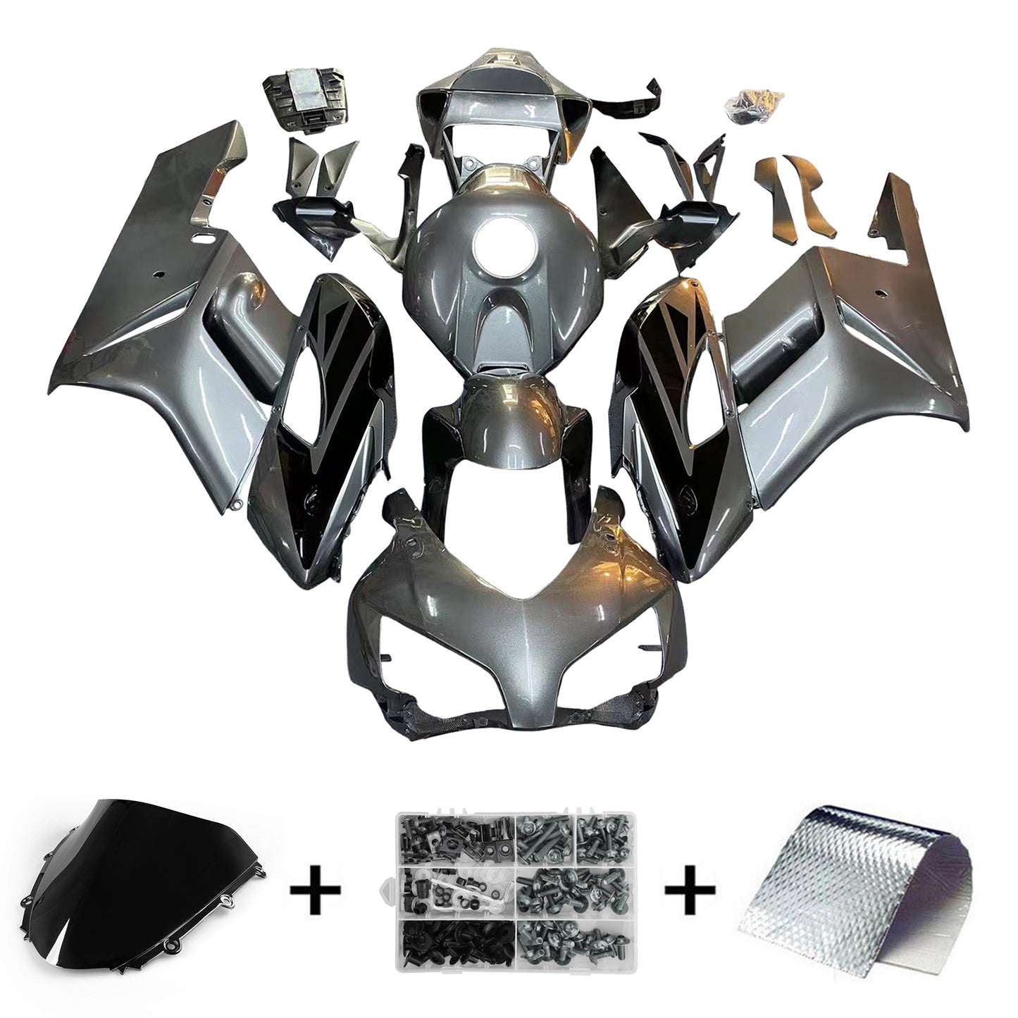 Kit carenatura Bodywork ABS di plastica per Honda CBR1000RR 2004-2005