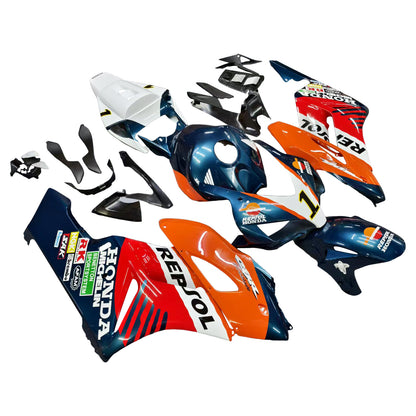 Amotopart Honda CBR1000RR 2004-2005 Kit carena Carrozzeria Plastica ABS