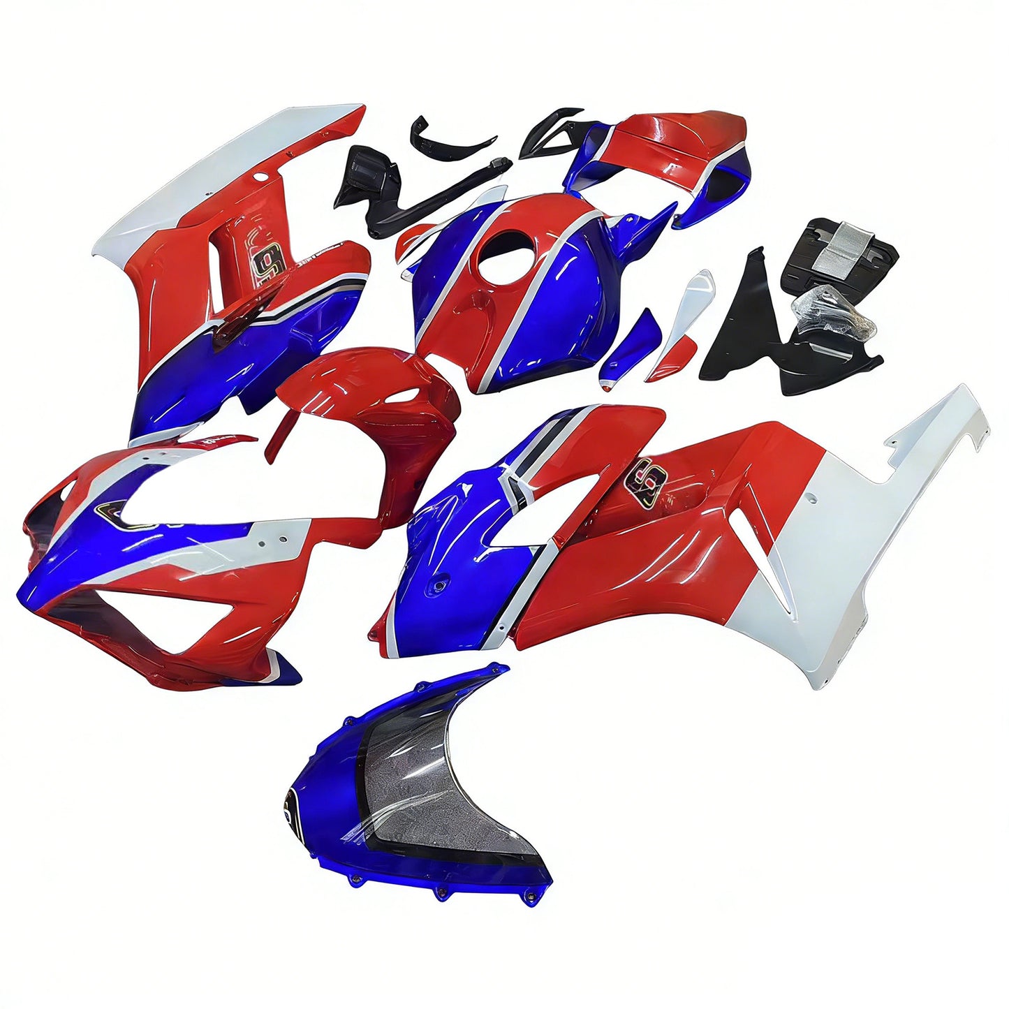 Amotopart Honda CBR1000RR 2004-2005 Kit carena Carrozzeria Plastica ABS