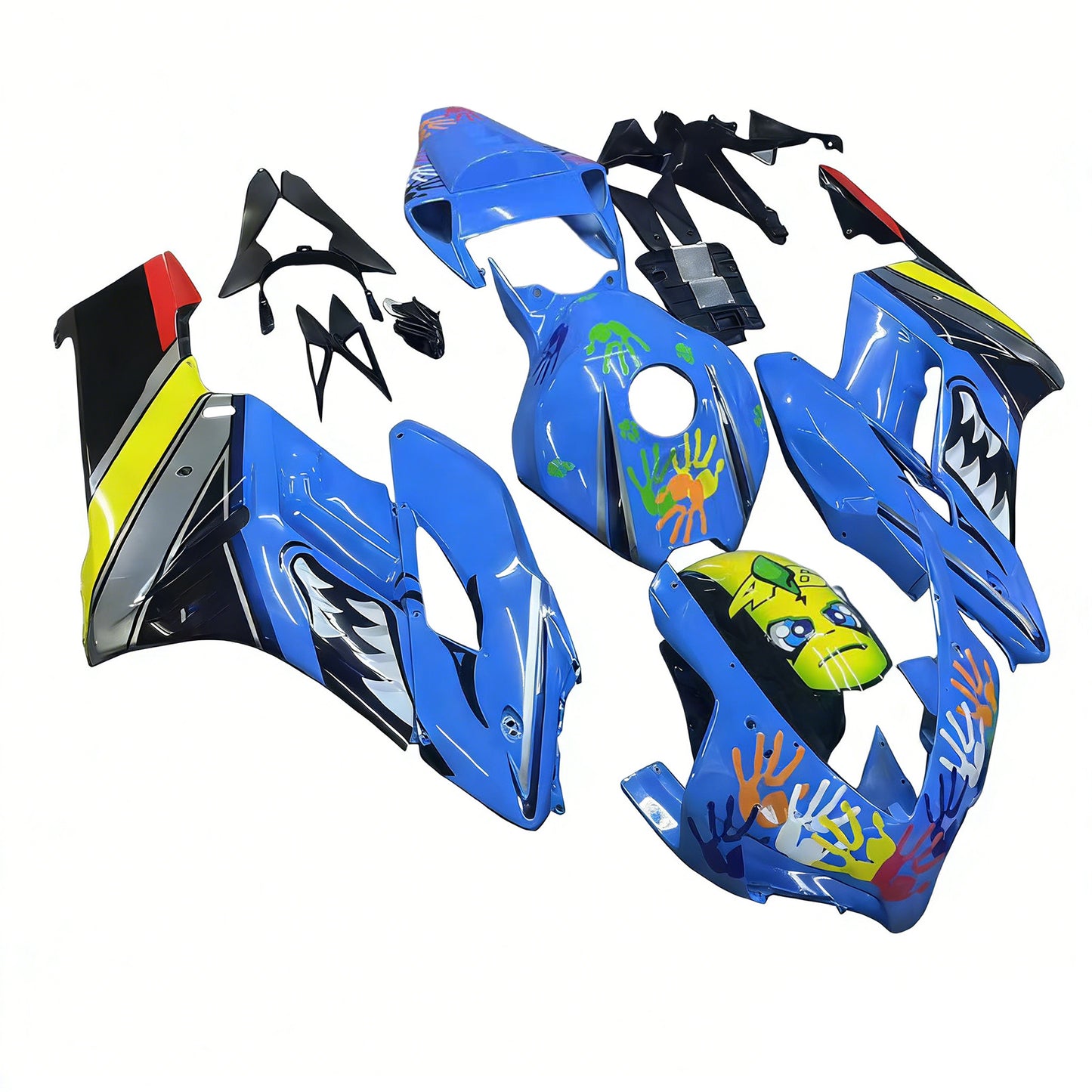 Amotopart Honda CBR1000RR 2004-2005 Kit carena Carrozzeria Plastica ABS