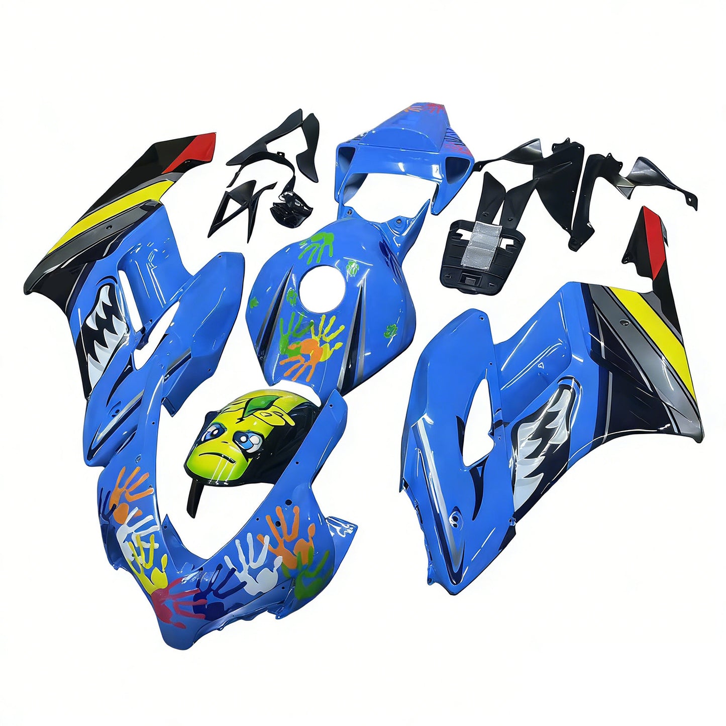 Amotopart Honda CBR1000RR 2004-2005 Kit carena Carrozzeria Plastica ABS