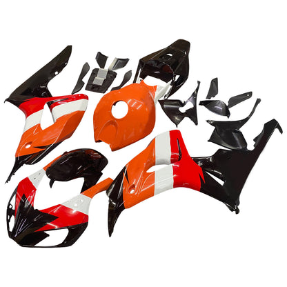 Amotopart 2006-2007 Honda CBR1000RR Garnitura arancione e rosso repjol Kit