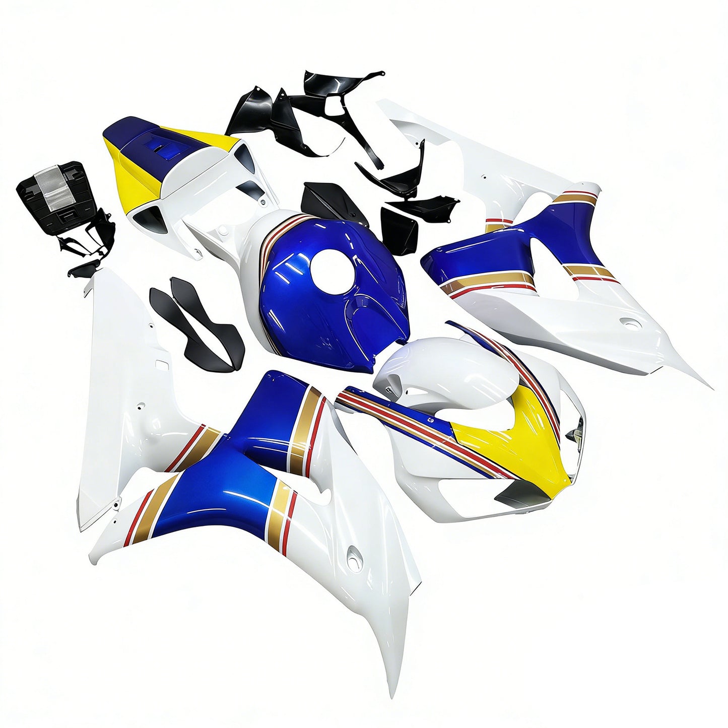 Carene 2006-2007 Honda CBR 1000 RR Multicolore Rothmans Honda Generico