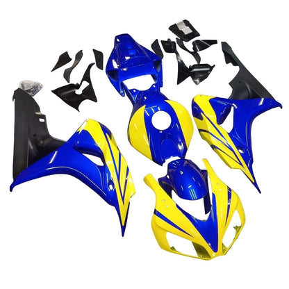 Carene 2006-2007 Honda CBR 1000 RR Blu Giallo CBR Racing Generico