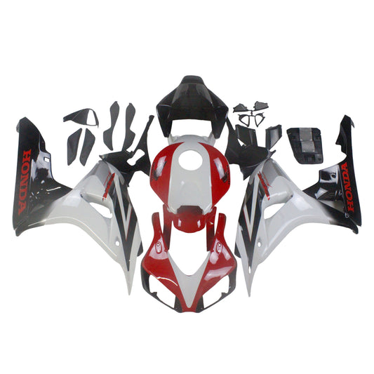 Amotopart Cladding Honda 1000RR 2006-2007 Cladding White? kit di camminata di corse cbr nera rossa