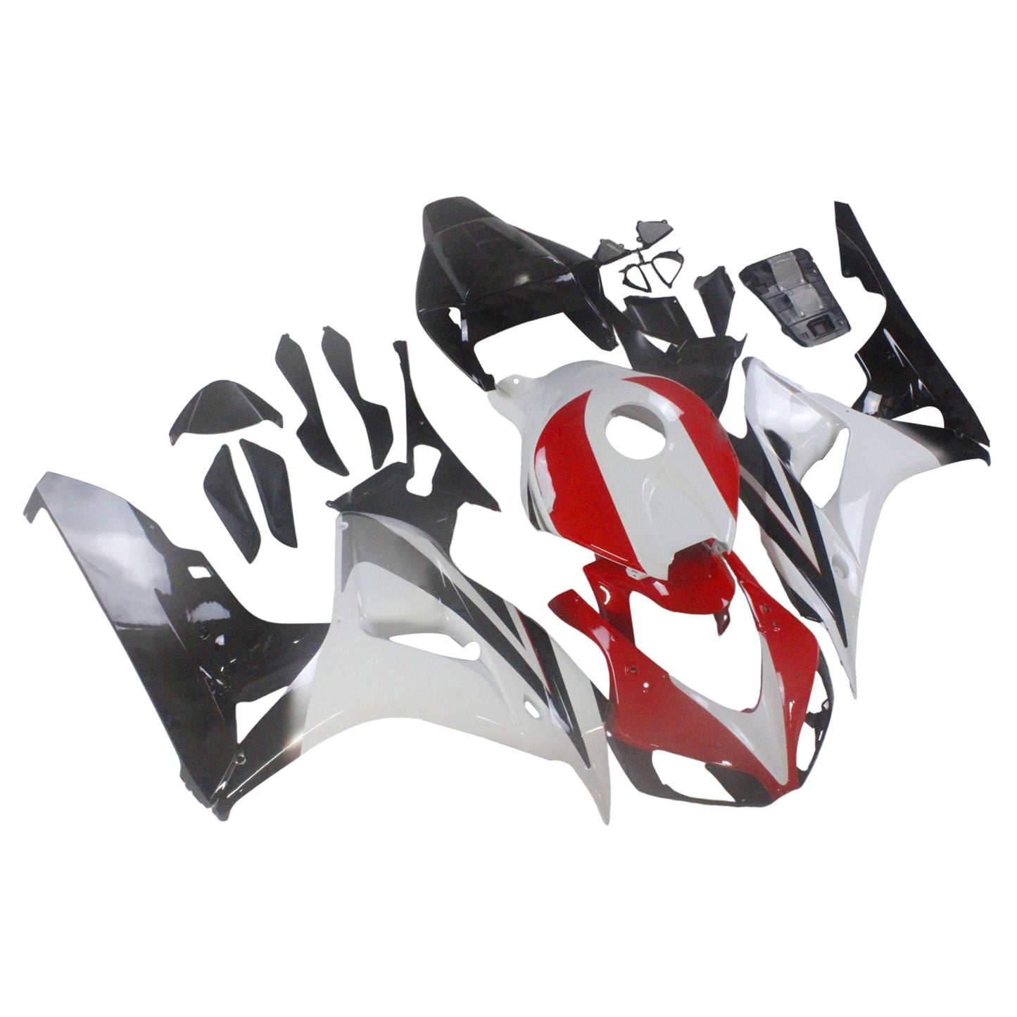 Carene 2006-2007 Honda CBR 1000 RR Bianco Rosso Nero CBR Racing Generico