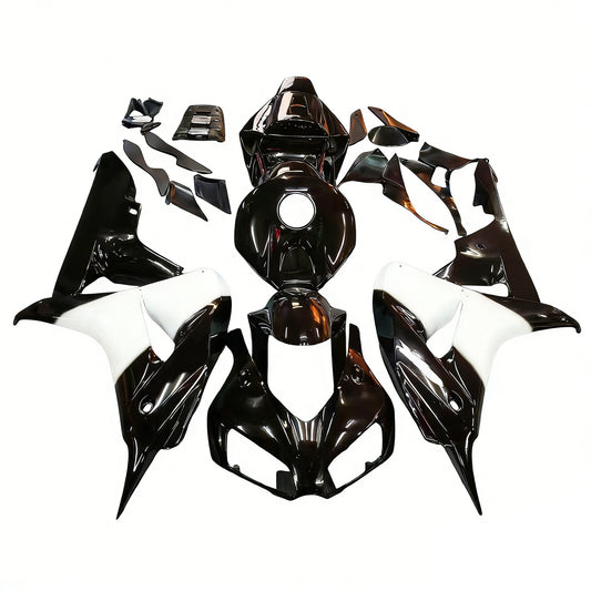 Amotopart rivestimento Honda CBR1000RR 2006-2007 Verupril West Racing Black Desolate Kit