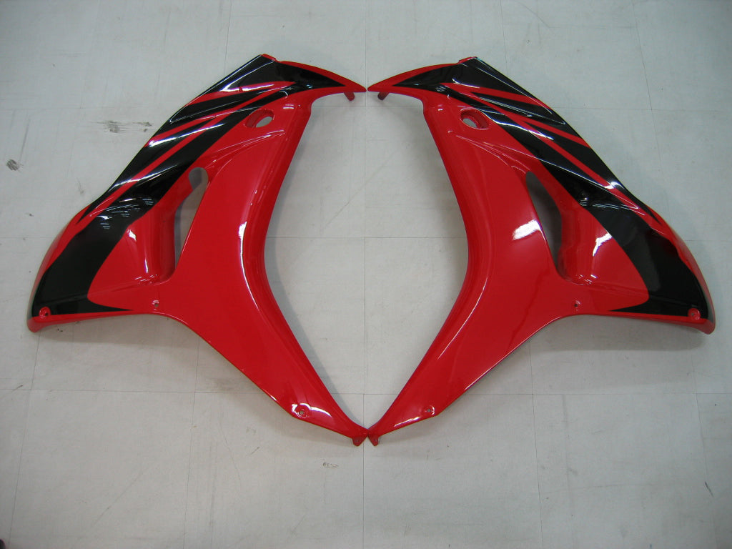 Amotopart 2006-2007 Honda CBR1000 Cladding Red & Black Kit