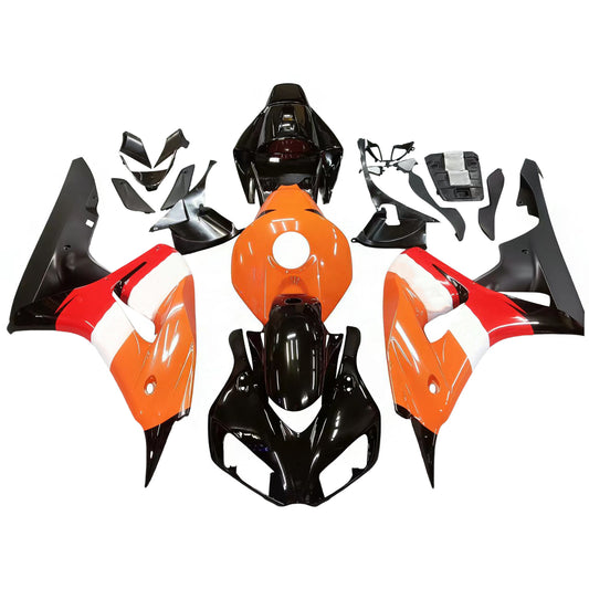 Amotopart 2006-2007 Honda CBR1000 Cleaning Orange & Black Kit