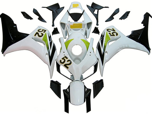 Carene 2006-2007 Honda CBR 1000 RR Bianco No.52 Hannspree Generico