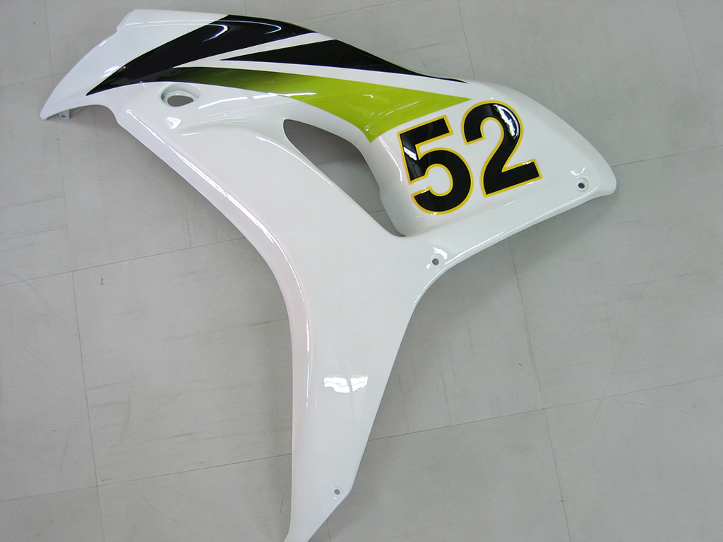 Amotopart Cladding Honda CBR1000RR 2006-2007 Cladding White N. 52 Kit da corsa Hannspree