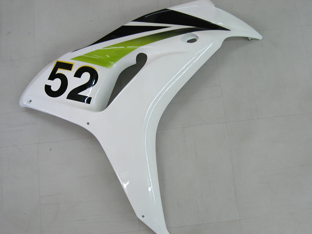 Amotopart Cladding Honda CBR1000RR 2006-2007 Cladding White N. 52 Kit da corsa Hannspree