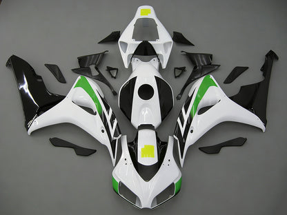 Amotopart 2006-2007 Honda CBR1000 Cladding Multi White Kit