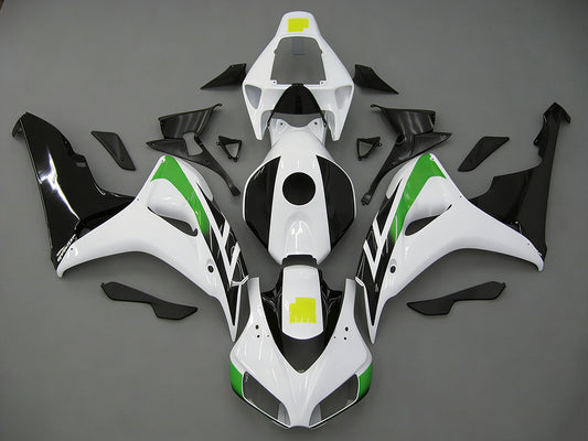 Amotopart 2006-2007 Honda CBR1000 Cladding Multi White Kit