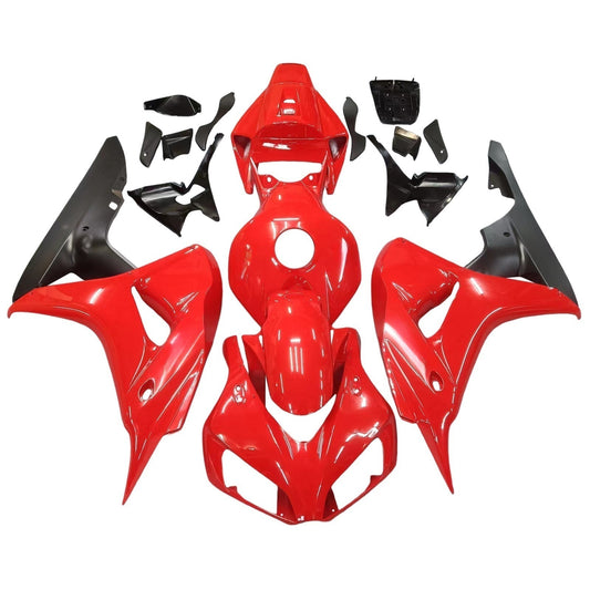 Amotopart 2006-2007 Honda CBR1000 Cladding Red & Balck Kit