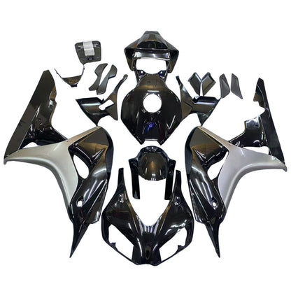 Amotopart 2006-2007 Honda CBR1000 Cladding Black & Grey Kit