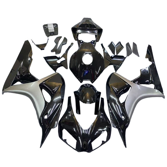Amotopart 2006-2007 Honda CBR1000 Cladding Black & Grey Kit