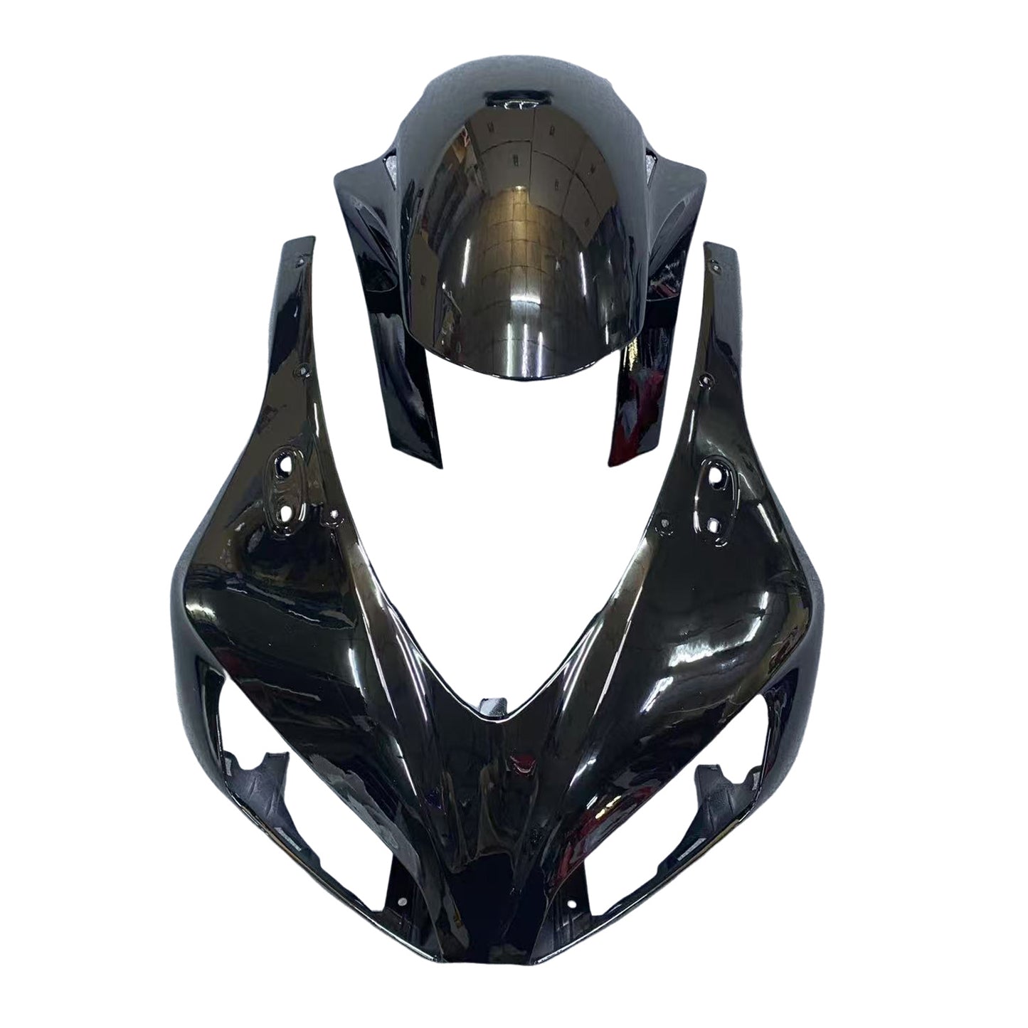 Amotopart 2006-2007 Honda CBR1000 Cladding Black & Grey Kit