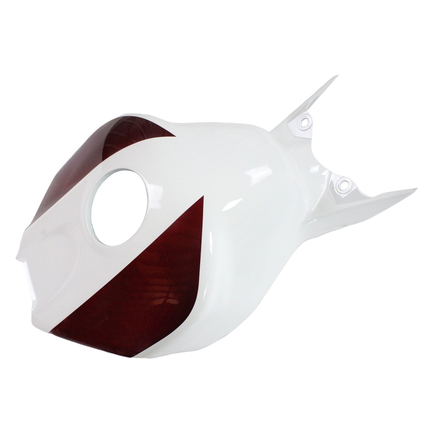 Amotopart Cladding Honda CBR1000RR 2006-2007 Clearing White & Cherry Red Honda Racing Kit