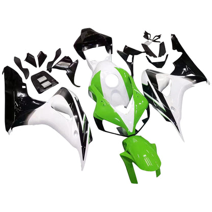 Carene 2006-2007 Honda CBR 1000 RR Bianco Verde Nero CBR Honda Racing Generico