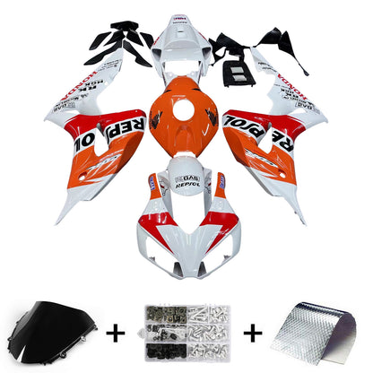 Carene 2006-2007 Honda CBR 1000 RR Bianco Arancio Repsol Generico