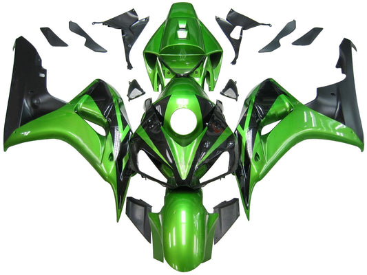 Amotopart favoriti Honda 1000RR 2006-2007 Controllo CBR Racing Green & Black Termine