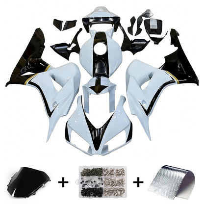 Carene 2006-2007 Honda CBR 1000 RR Bianco &amp; Nero CBR Generic