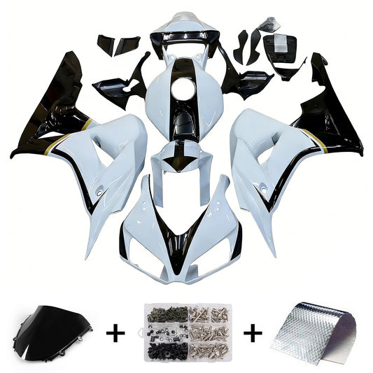 Carene 2006-2007 Honda CBR 1000 RR Bianco &amp; Nero CBR Generic