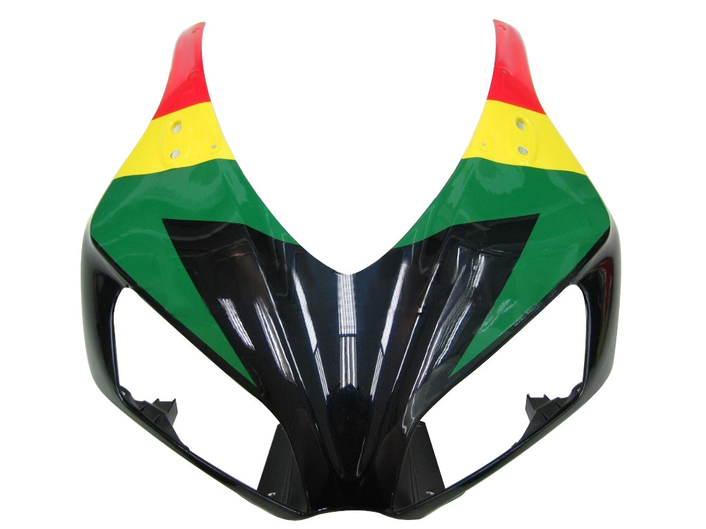 Carene 2006-2007 Honda CBR 1000 RR Rosso Giallo Verde CBR Racing Generico