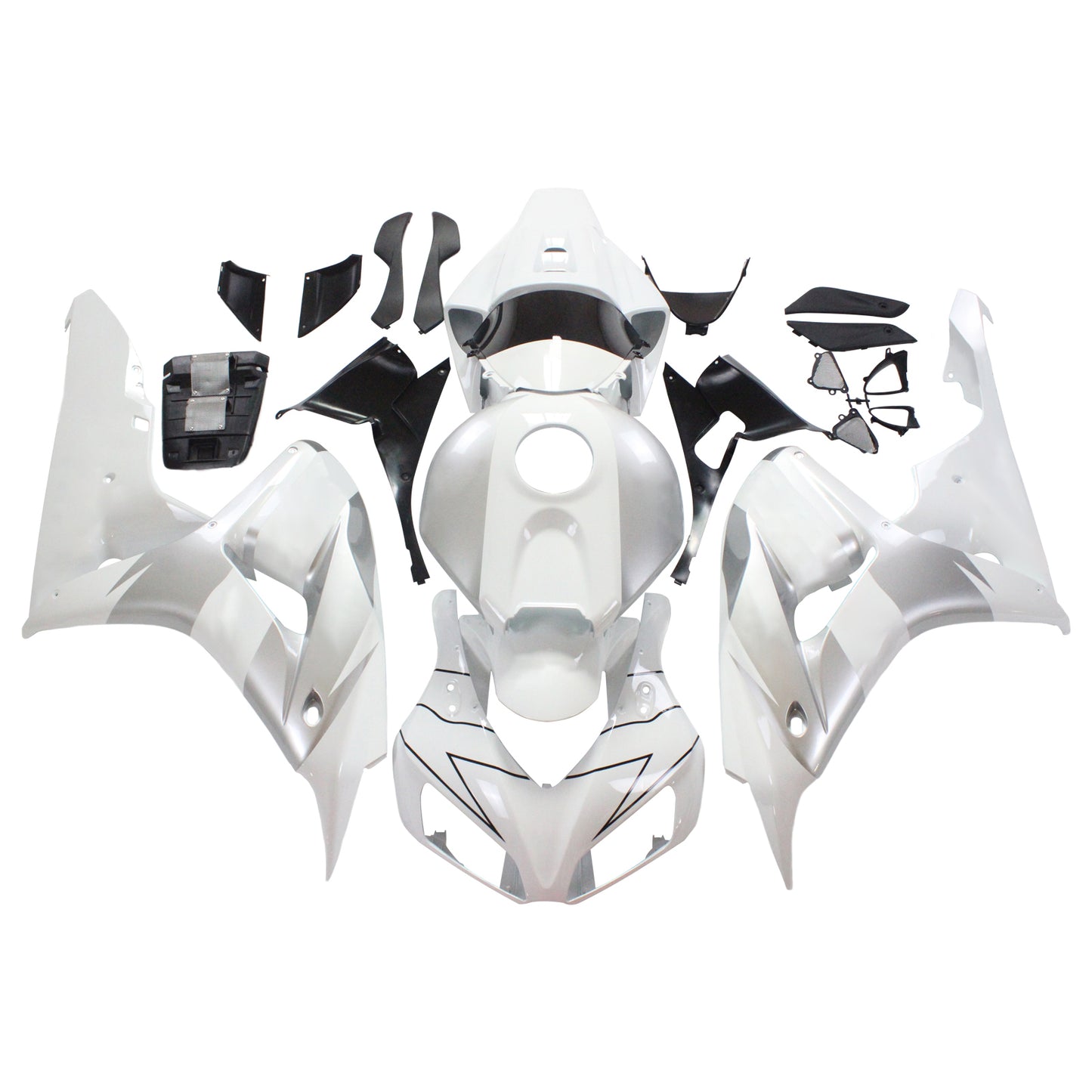 Carene 2006-2007 Honda CBR 1000 RR Bianco &amp; Argento Repsol Racing Generic