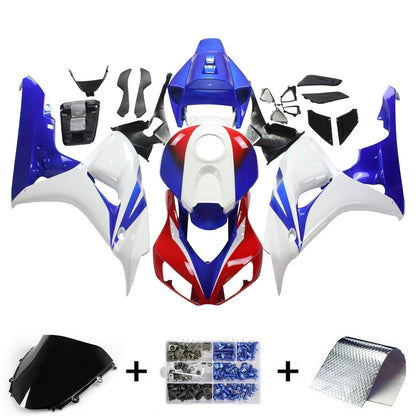 Carene 2006-2007 Honda CBR 1000 RR Rosso Bianco Blu HRC Racing Generico