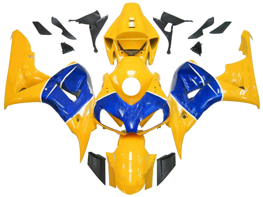 Carene 2006-2007 Honda CBR 1000 RR Yellow Blue Camel Generico