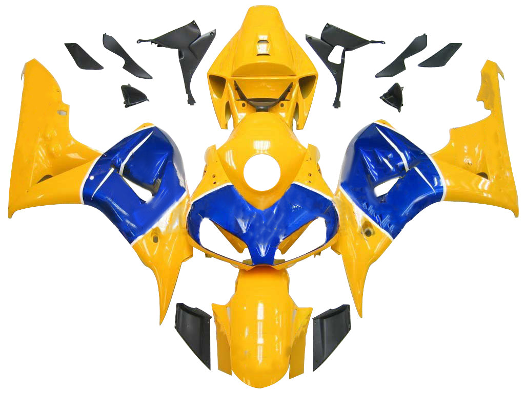 Carene 2006-2007 Honda CBR 1000 RR Yellow Blue Camel Racing Generico