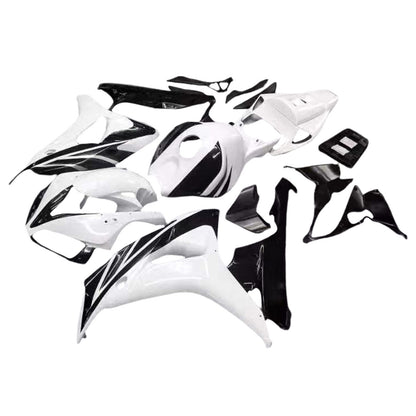 Amotopart favoriti Honda 1000RR 2006-2007 Cladding White e kit di memoria di corse Black CBR