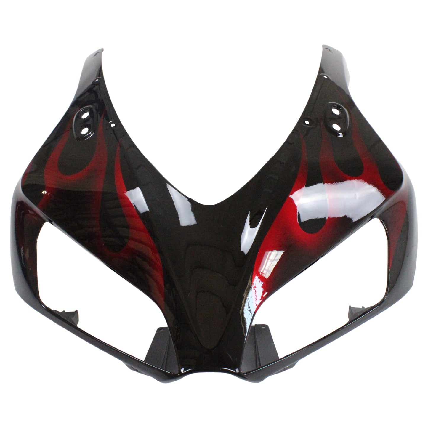 Amotopart favoriti Honda CBR1000RR 2006-2007 Fiamma di partenza Rennsport Kit kit di faite nero e rosso