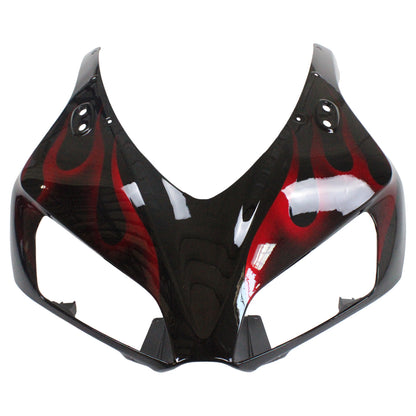 Amotopart favoriti Honda CBR1000RR 2006-2007 Fiamma di partenza Rennsport Kit kit di faite nero e rosso