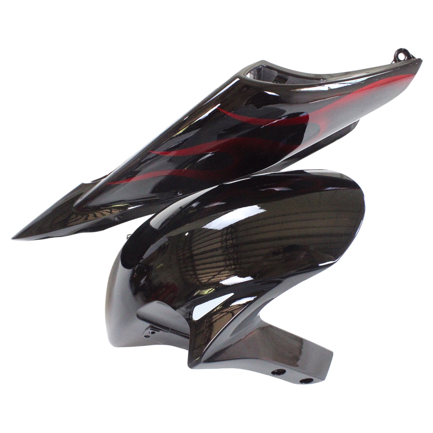 Amotopart favoriti Honda CBR1000RR 2006-2007 Fiamma di partenza Rennsport Kit kit di faite nero e rosso