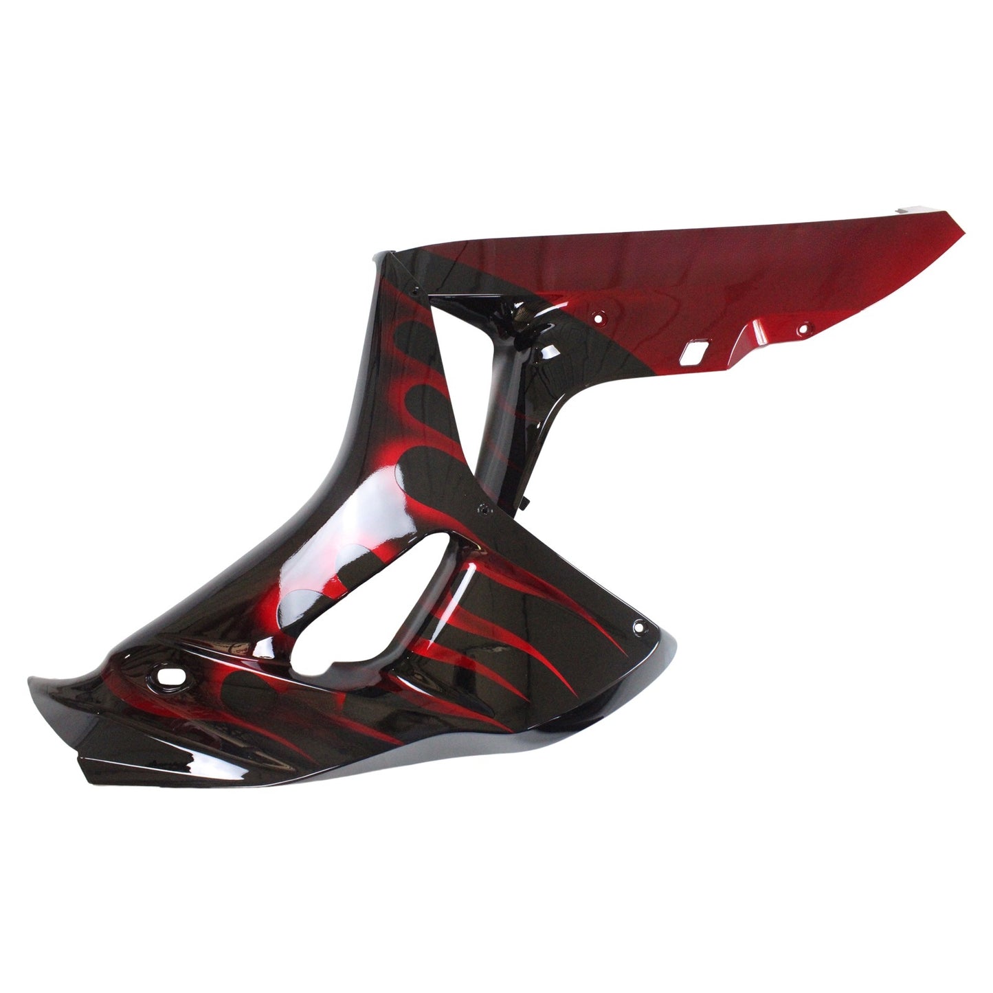 Amotopart favoriti Honda CBR1000RR 2006-2007 Fiamma di partenza Rennsport Kit kit di faite nero e rosso