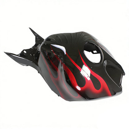 Carene 2006-2007 Honda CBR 1000 RR Black &amp; Red Flame Shark Racing Generico