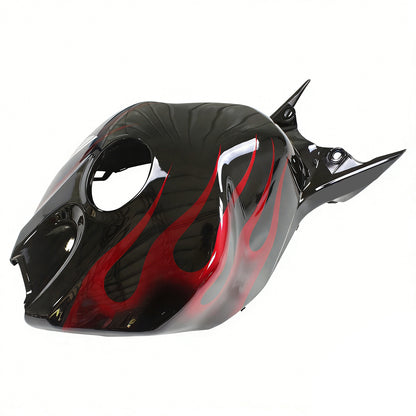 Amotopart rivestimento Honda CBR1000RR 2006-2007 DETURA FLAME HAI Races Black & Red Faituring Kit