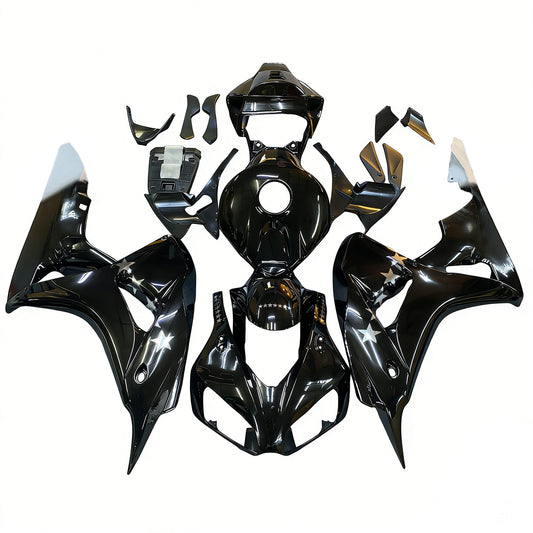 Amotopart Cladding Honda CBR1000RR 2006-2007 Kit trigger nero da corsa settestars