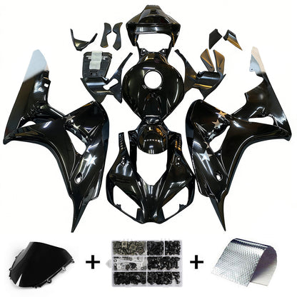 Amotopart Cladding Honda CBR1000RR 2006-2007 Kit trigger nero da corsa settestars