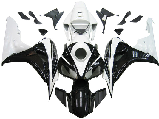 Carene 2006-2007 Honda CBR 1000 RR Nero e Bianco CBR Generico