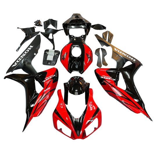 AMOPART OCCESSIONI 1000RR 2006-2007 TONDING HONDA CBR Racing Black and Red Cladding