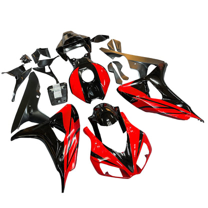 Carene 2006-2007 Honda CBR 1000 RR Nero e Rosso CBR Racing Generic