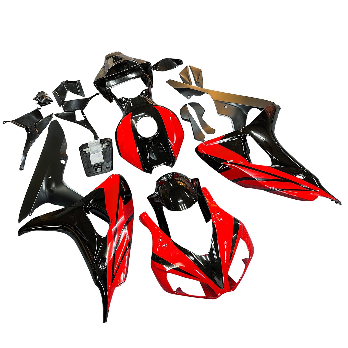 Carene 2006-2007 Honda CBR 1000 RR Nero e Rosso CBR Generic