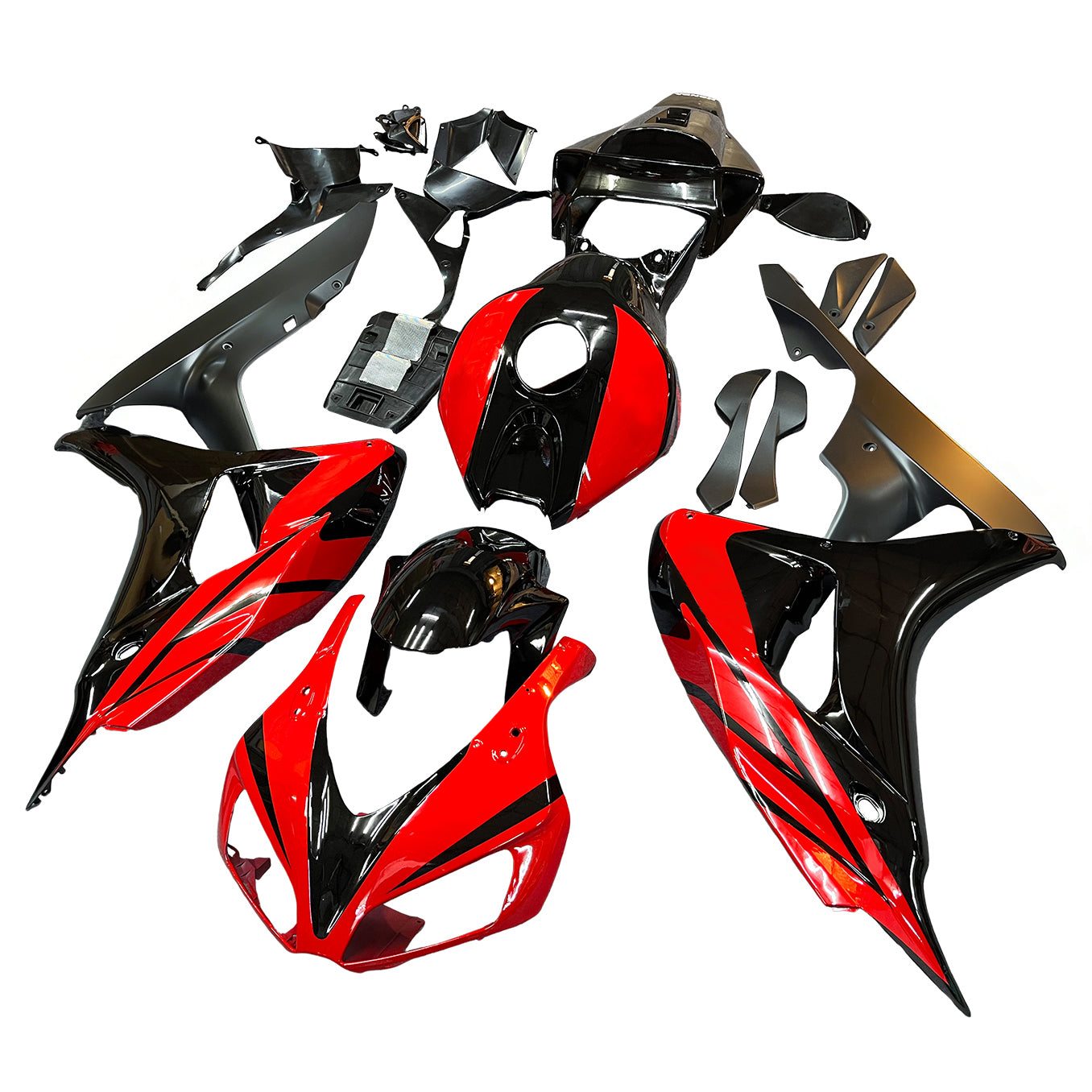 AMOPART OCCESSIONI 1000RR 2006-2007 TONDING HONDA CBR Racing Black and Red Cladding